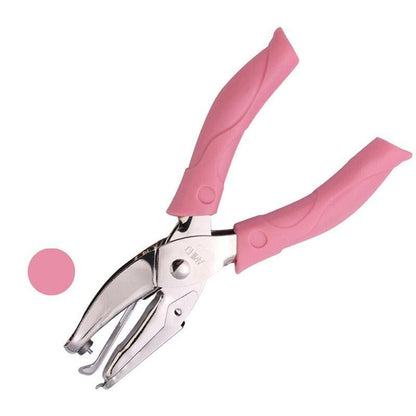 Circle/Heart/Star Shaped Metal Hole Punch Pliers - Paper Hand Puncher-6