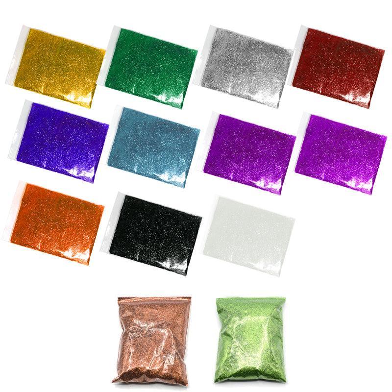 50G Fine Glitter Dust Powder Holographic Iridescent Metallic Body Nail Art Craft-1