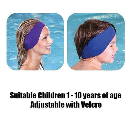 Adjustable Waterproof Swimming Headband for Ear Protection Unisex Diving Use-4