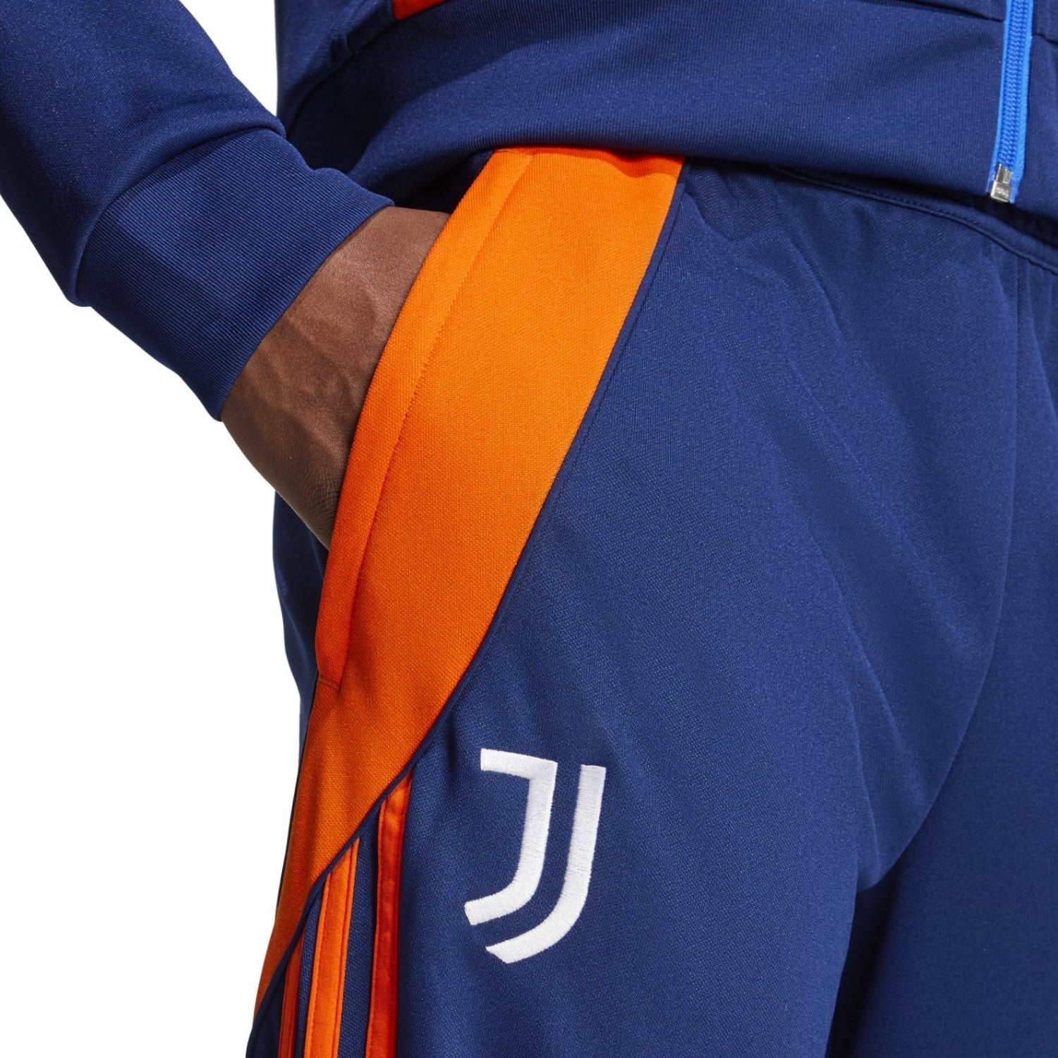 Juventus navy training bench Soccer tracksuit 2024/25 - Adidas-4