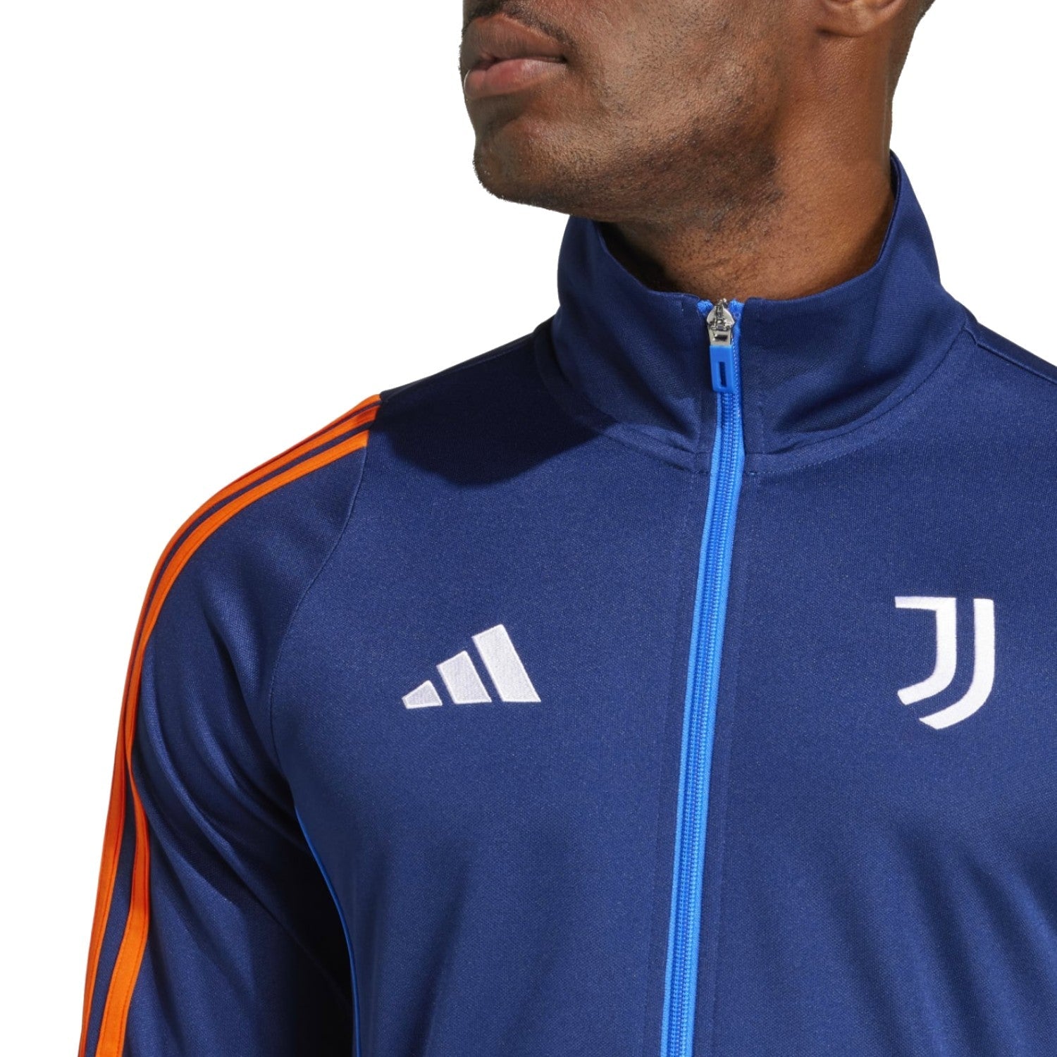 Juventus navy training bench Soccer tracksuit 2024/25 - Adidas-3