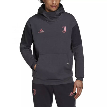 Juventus casual Travel hooded presentation tracksuit 2022/23 - Adidas-1