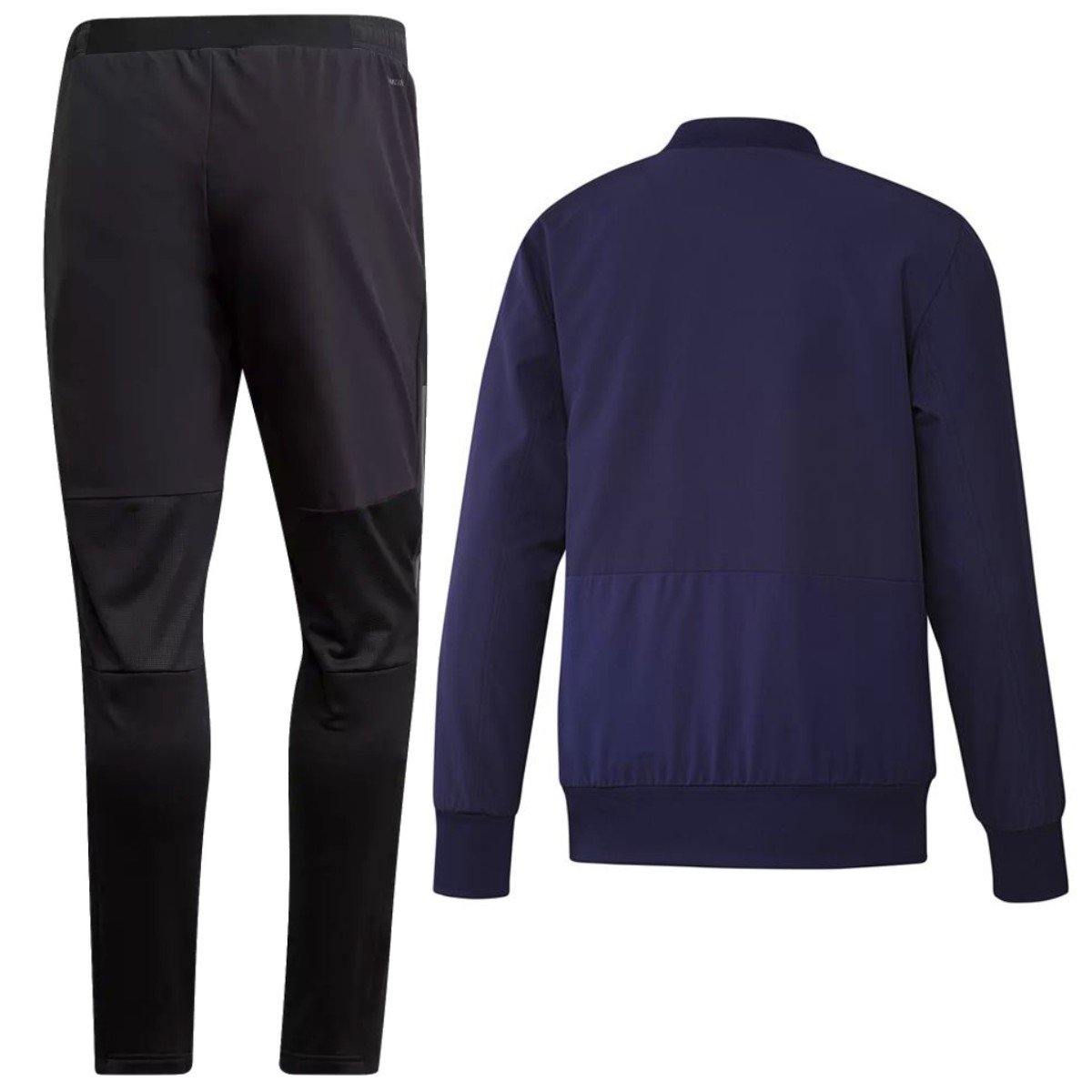 Juventus training presentation soccer tracksuit UCL 2018/19 - Adidas-1