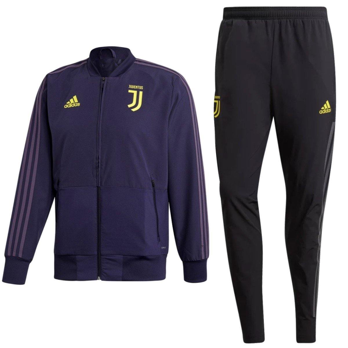 Juventus training presentation soccer tracksuit UCL 2018/19 - Adidas-0