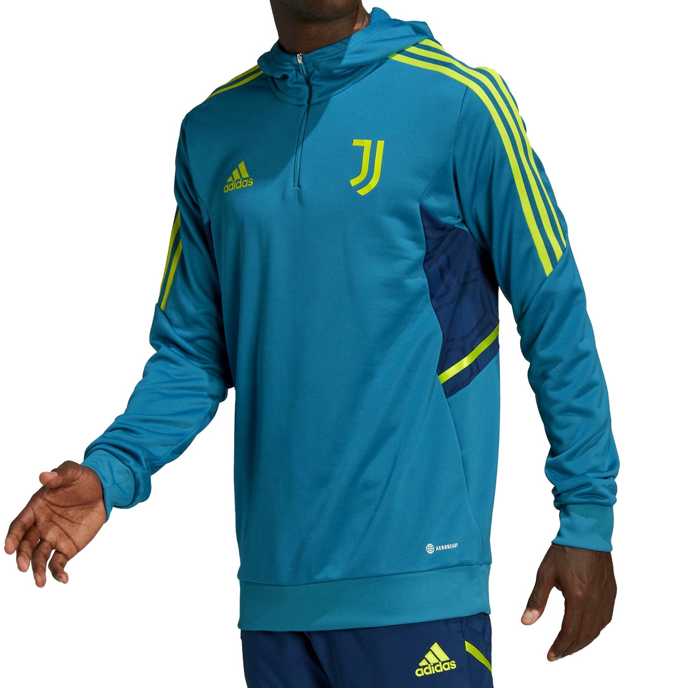 Juventus hooded training technical soccer tracksuit 2022/23 - Adidas-3