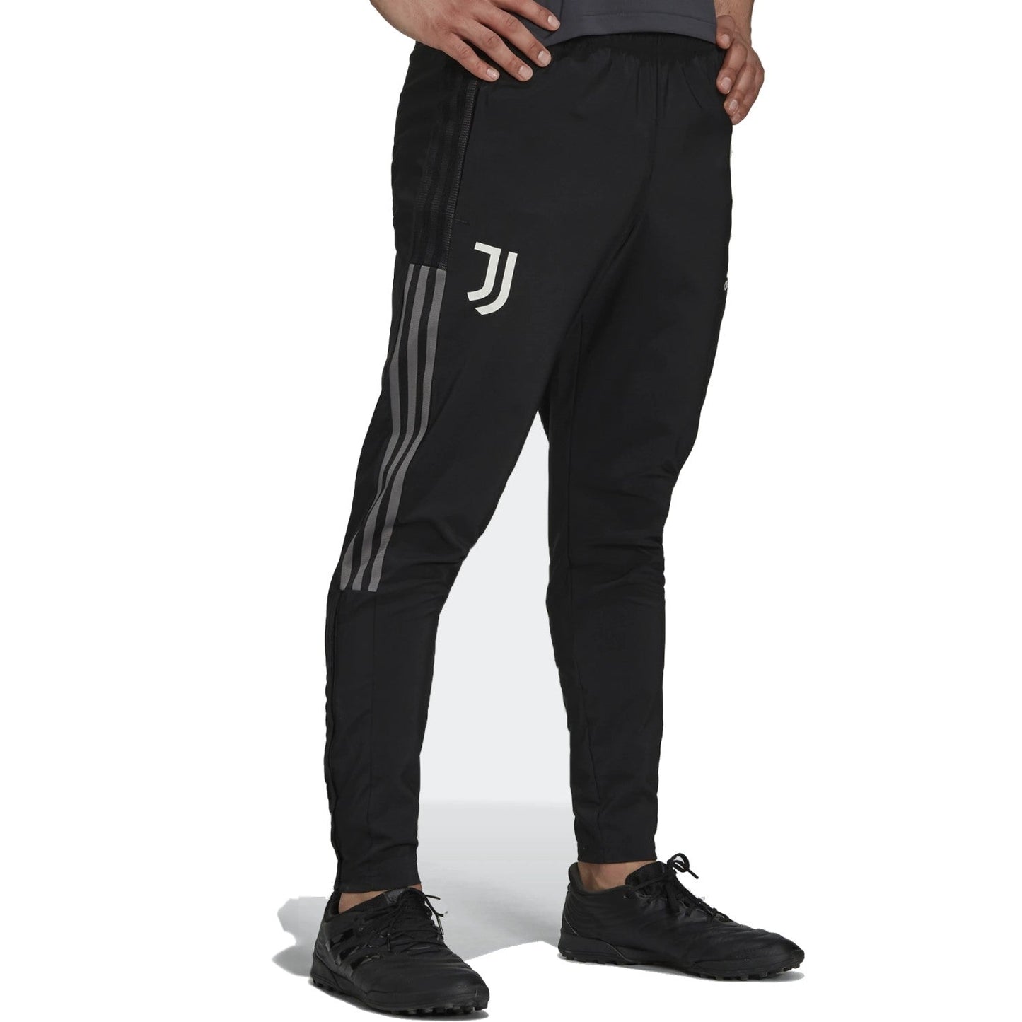 Juventus carbon grey training presentation tracksuit 2021/22 - Adidas-2