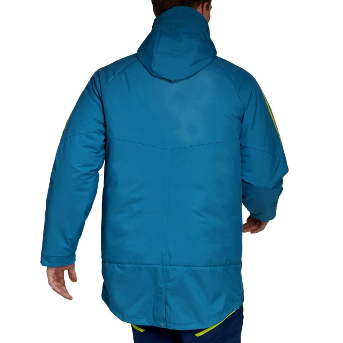 Juventus winter bench parka jacket 2022/23 water blue - Adidas-1