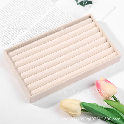 Velvet Jewelry Organizer Tray