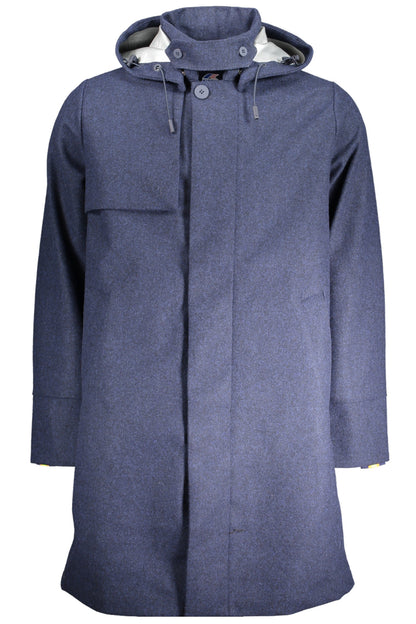 K-WAY MEN'S BLUE COAT-0