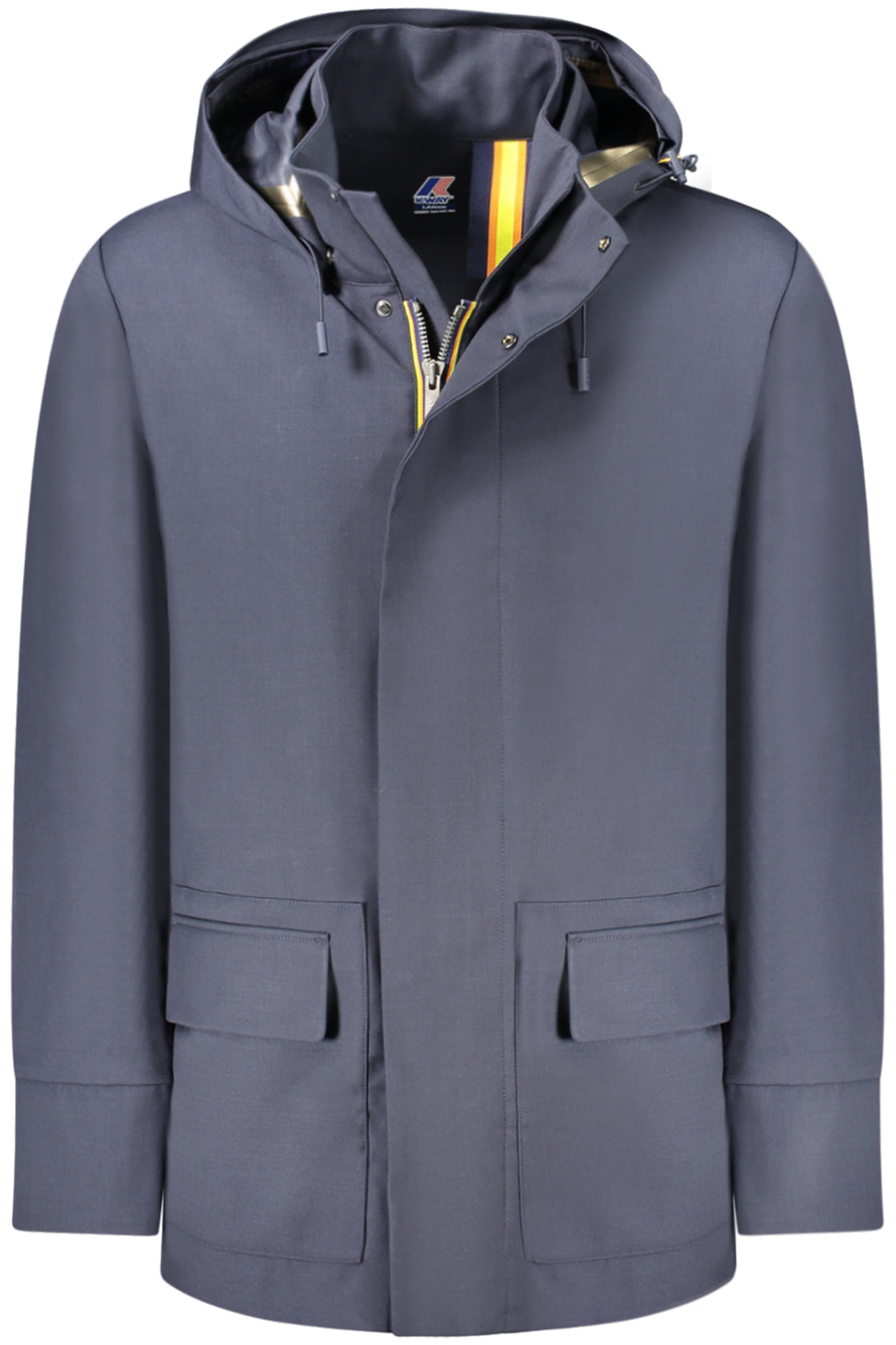K-WAY TRENCH MEN BLUE-0