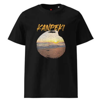 Kanpeki Perfect Sunset - Organic Cotton T-Shirt – Japanese Beach Design-0