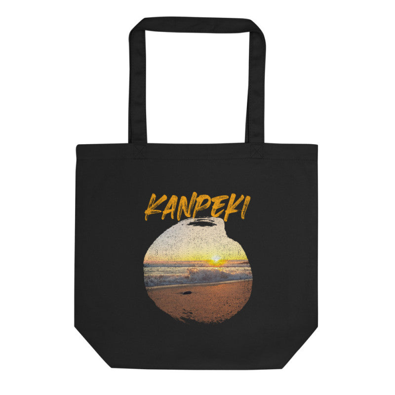 Kanpeki Sunset Beach Organic Tote Bag-0