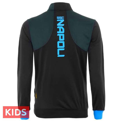 Kids - SSC Napoli dark blue presentation soccer tracksuit 2018/19 - Kappa-3