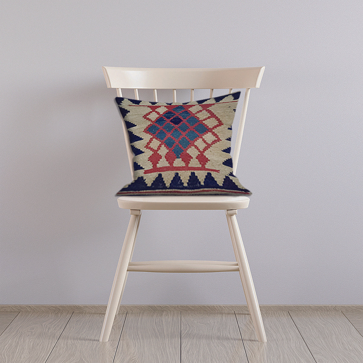 Kilim -Handwoven- Pale -Oyster- Cushion- Cover