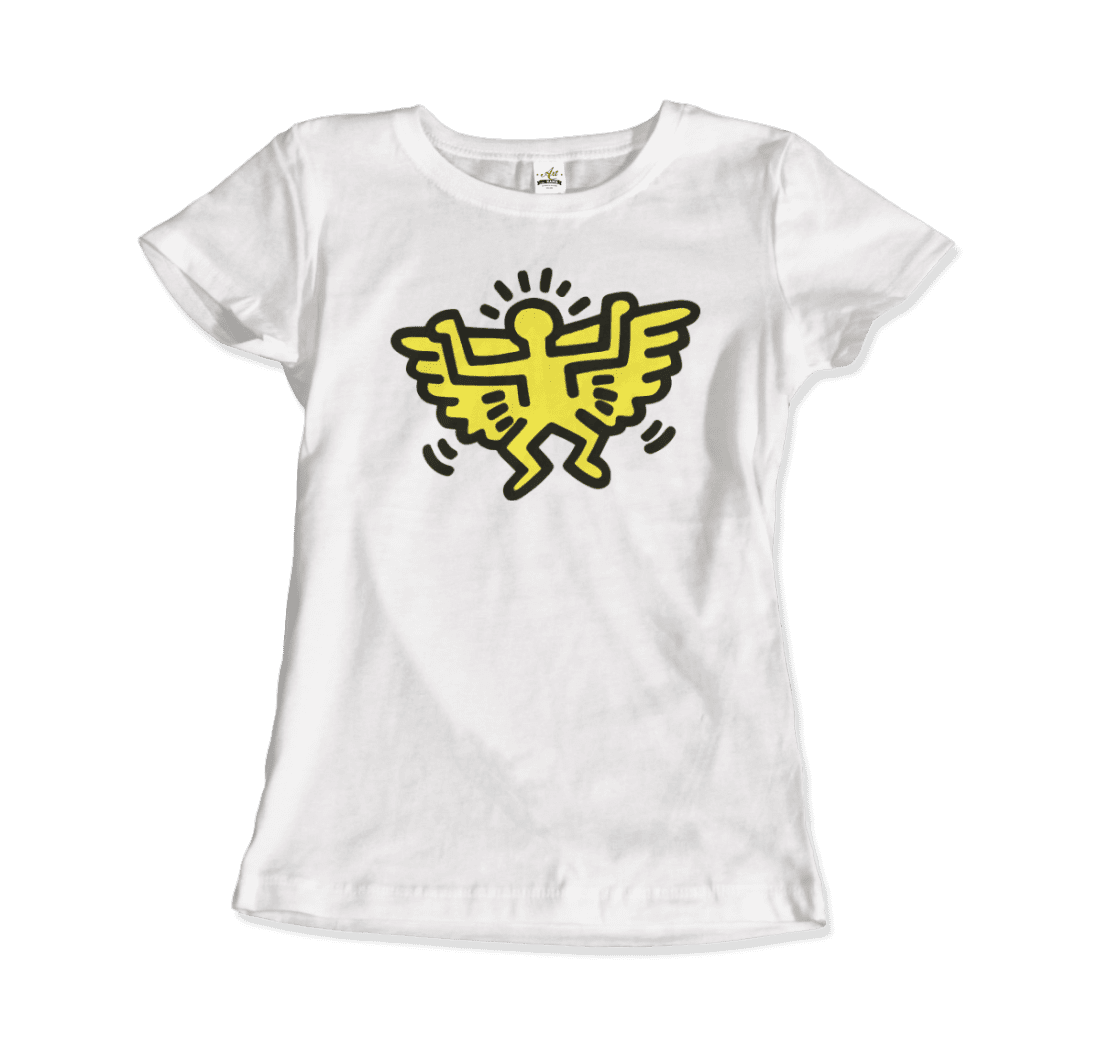 Angel Icon, 1990 Street Art T-Shirt-2