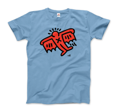 Flying Devil Icon, 1990 Street Art T-Shirt-7