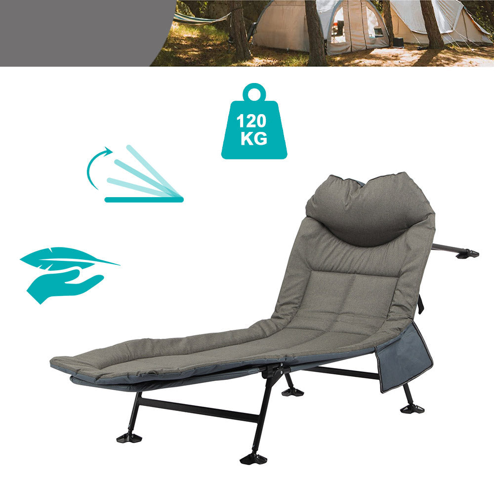 Kempingová posteľ v skladacom prevedení-1