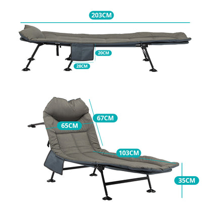 Kempingová posteľ v skladacom prevedení-2