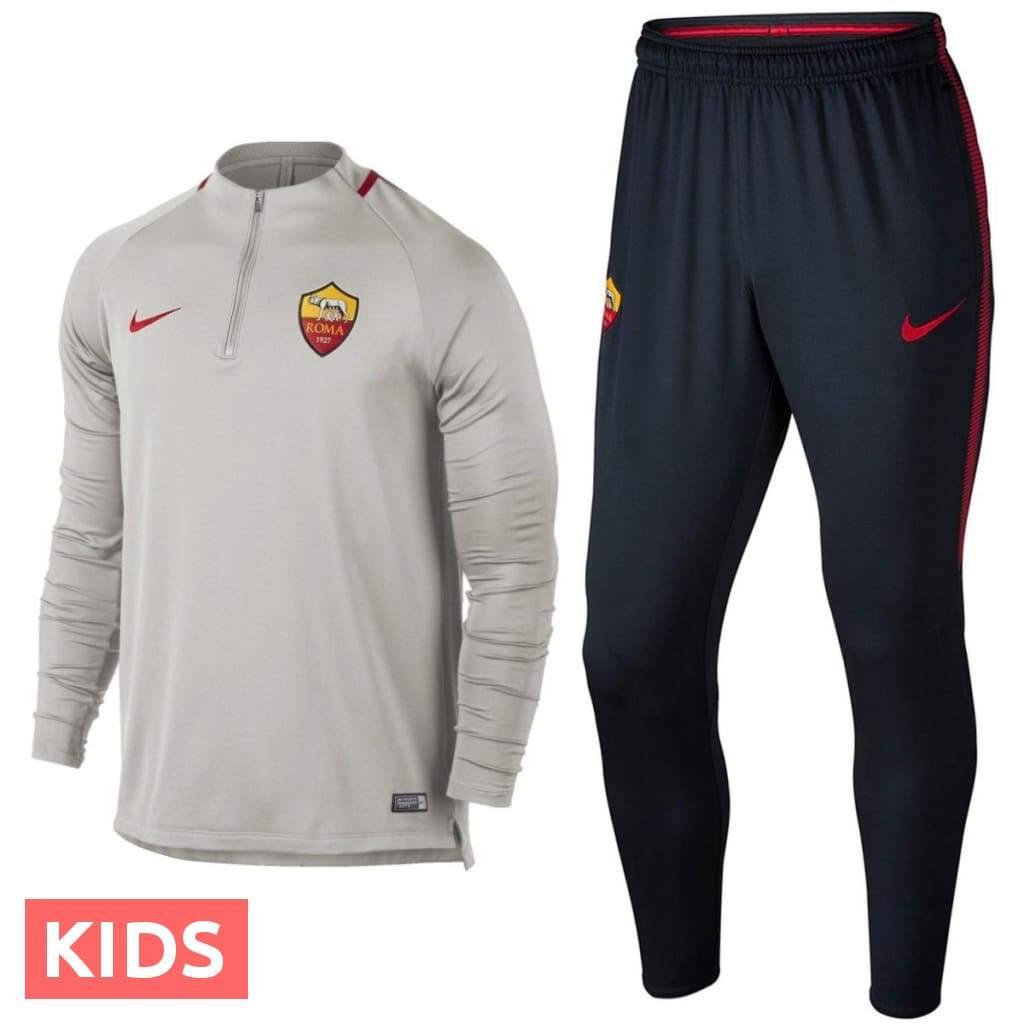 Kids - AS Roma Training Technical Soccer Tracksuit 2018 - Nike-0