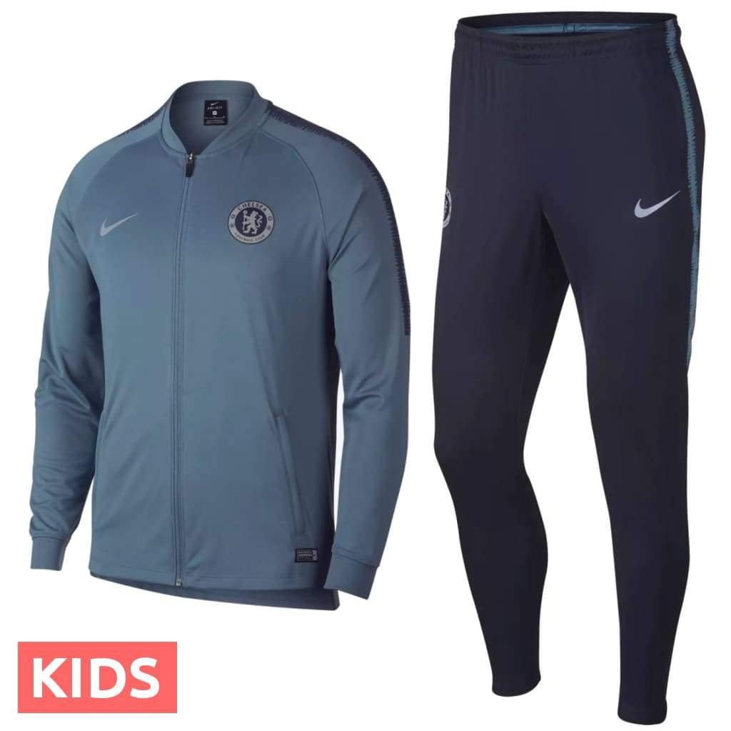 Kids - Chelsea FC UCL presentation soccer tracksuit 2018/19 - Nike-0