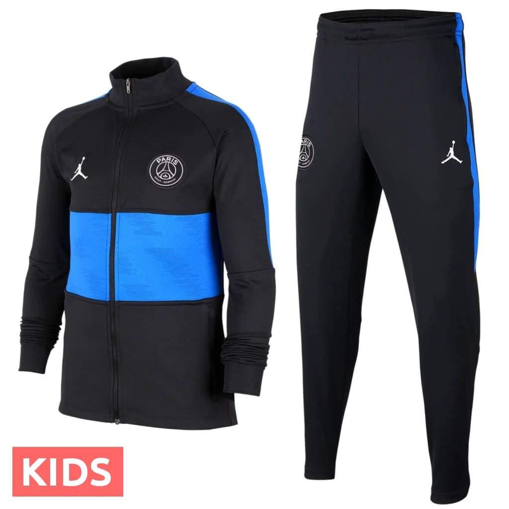 Kids - Jordan x PSG Soccer training presentation tracksuit 2020 - Jordan-0