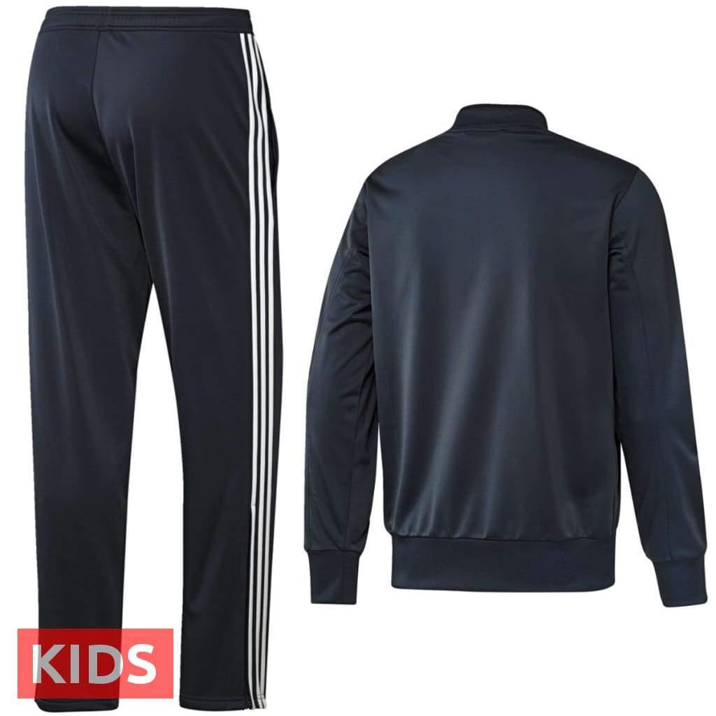 Kids - Real Madrid Training/Presentation Soccer Tracksuit 2018/19 - Adidas-1