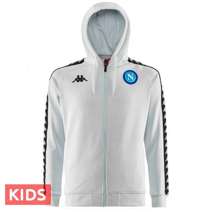 Kids - SSC Napoli UCL hooded presentation soccer tracksuit 2018/19 - Kappa-2