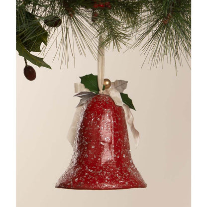 6" Kitschmas Snowman in Bell by Bethany Lowe Designs-2