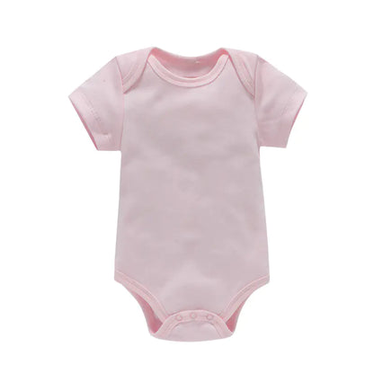 Baby Solid Color Cotton Romper