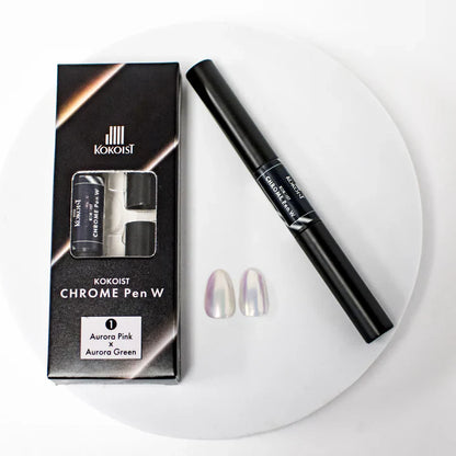 Kokoist - Chrome Pen W 1 Aurora Pink x Aurora Green-1