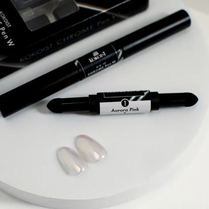 Kokoist - Chrome Pen W 1 Aurora Pink x Aurora Green-2