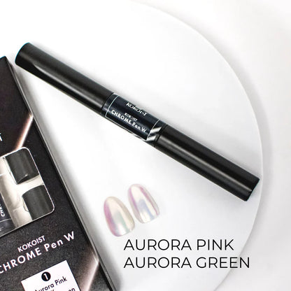 Kokoist - Chrome Pen W 1 Aurora Pink x Aurora Green-0