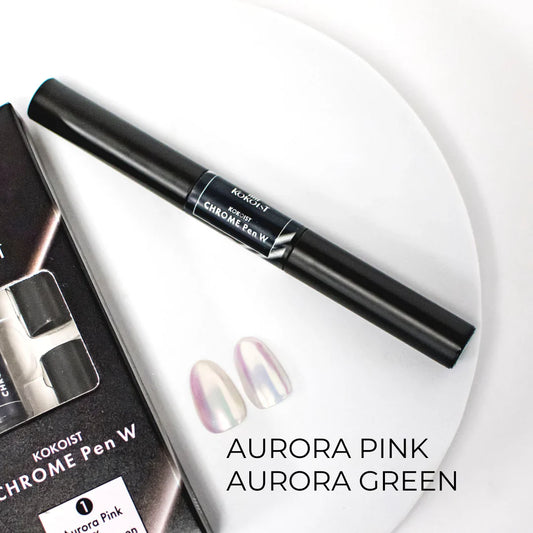 Kokoist - Chrome Pen W 1 Aurora Pink x Aurora Green-0