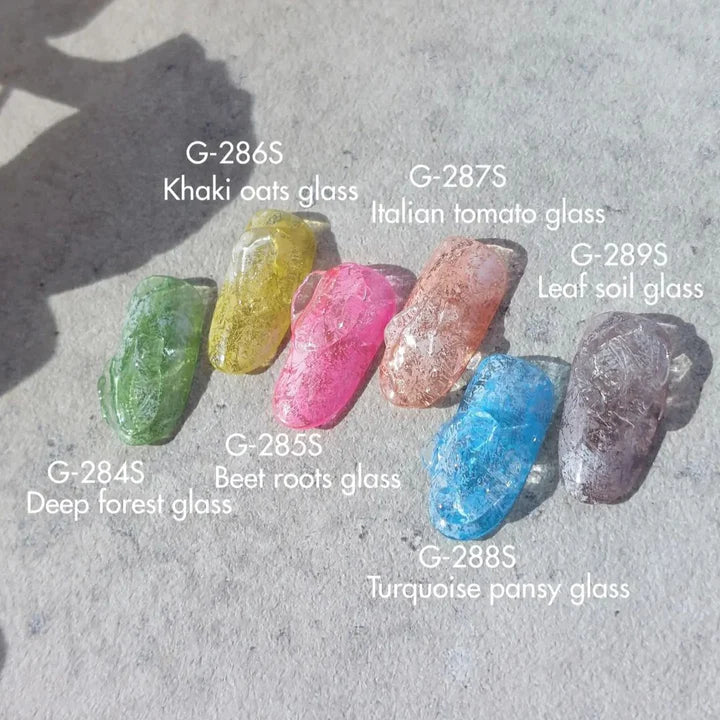 Kokoist - E-288S Turquoise Pansy Glass-1