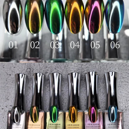 Kokoist - MR05 Liquid Mirror Peacock Chrome-4