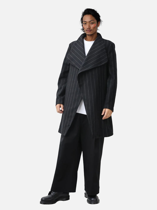 Manteau Koto Heavy - Black stripes-0