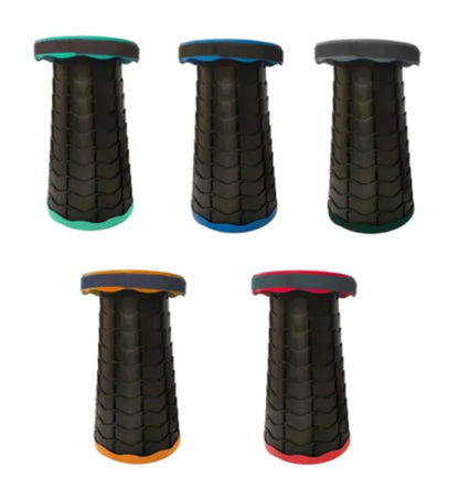 Outdoor Telescopic Plastic Folding Stool