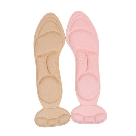 Breathable Women's Insoles with Arch Massage & Grip