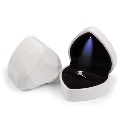 Heart-Shaped Jewelry Gift Box