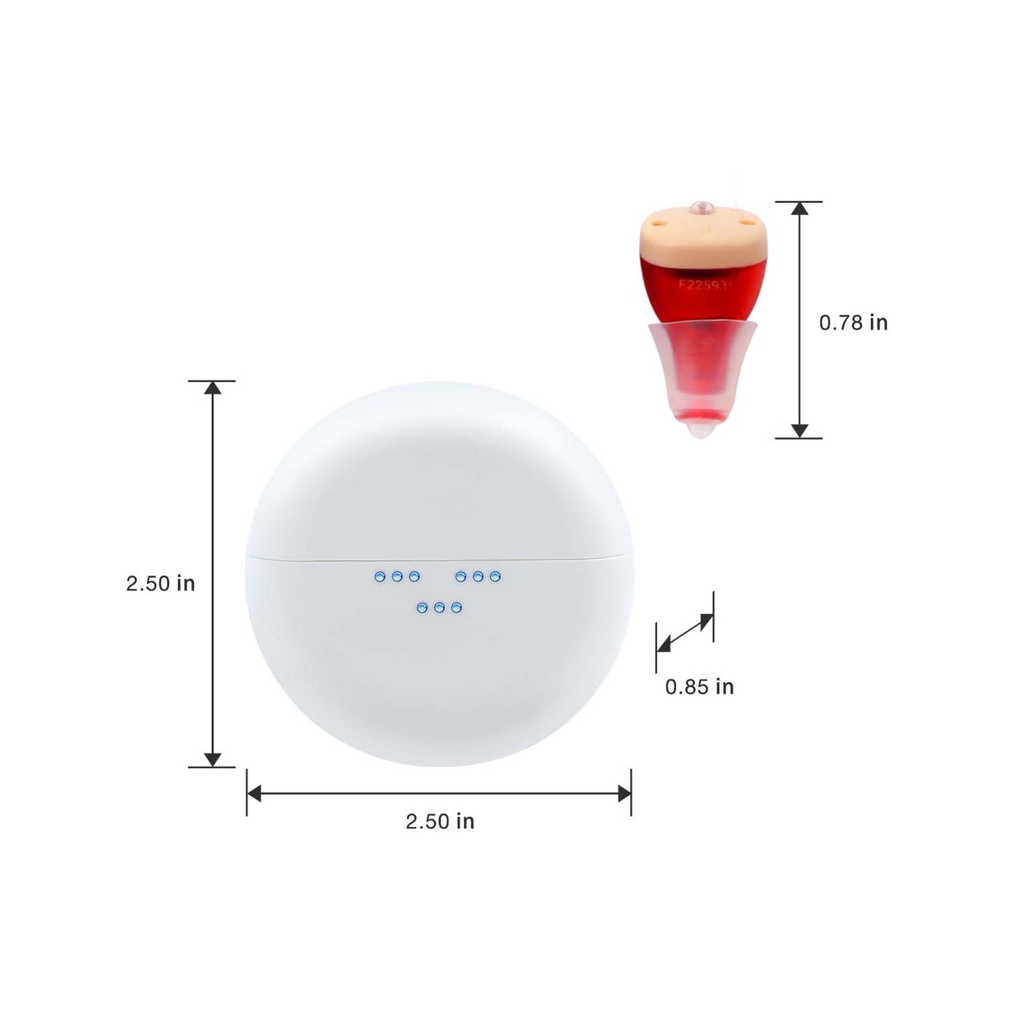 K419R CIC Digital Hearing Aids-1