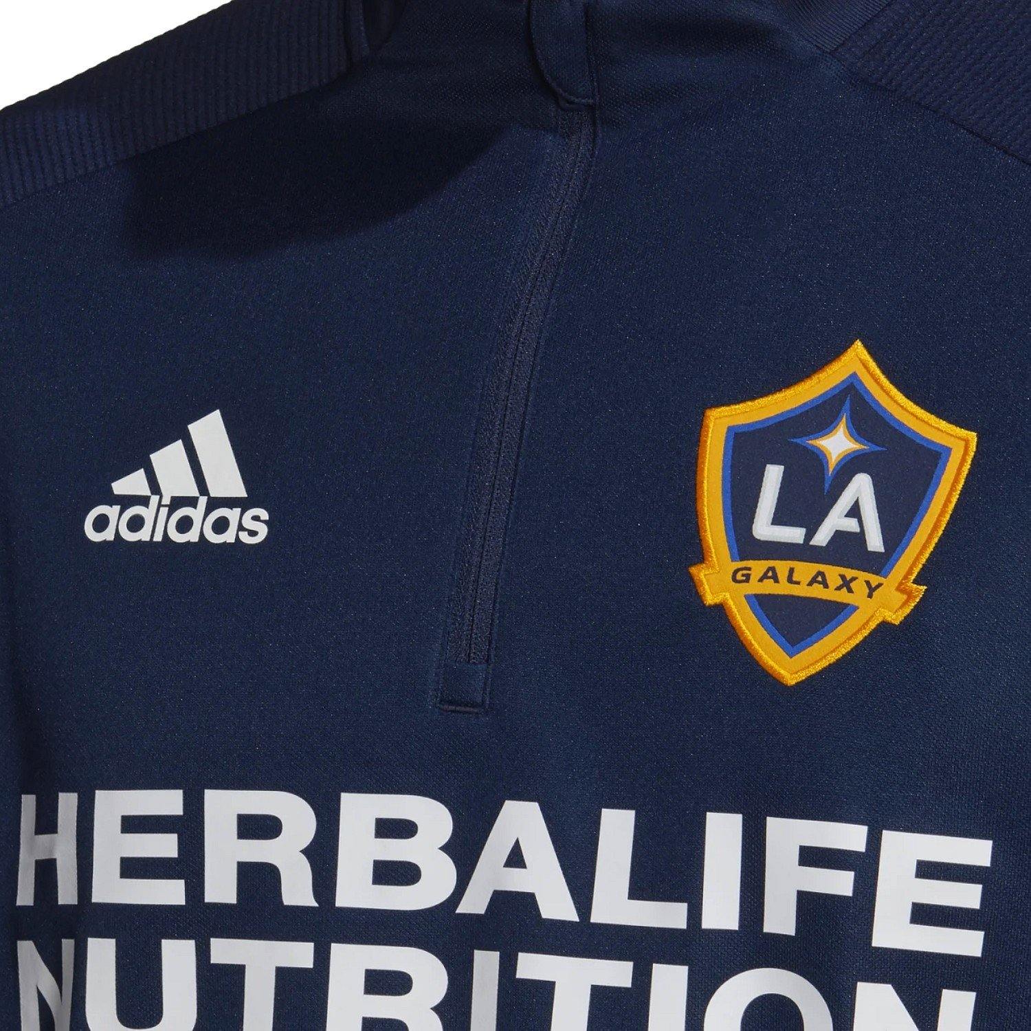 LA Galaxy Soccer training technical tracksuit 2020 - Adidas-3