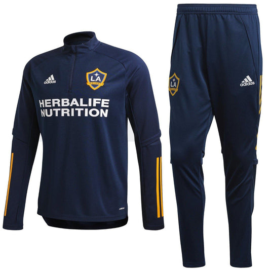 LA Galaxy Soccer training technical tracksuit 2020 - Adidas-0