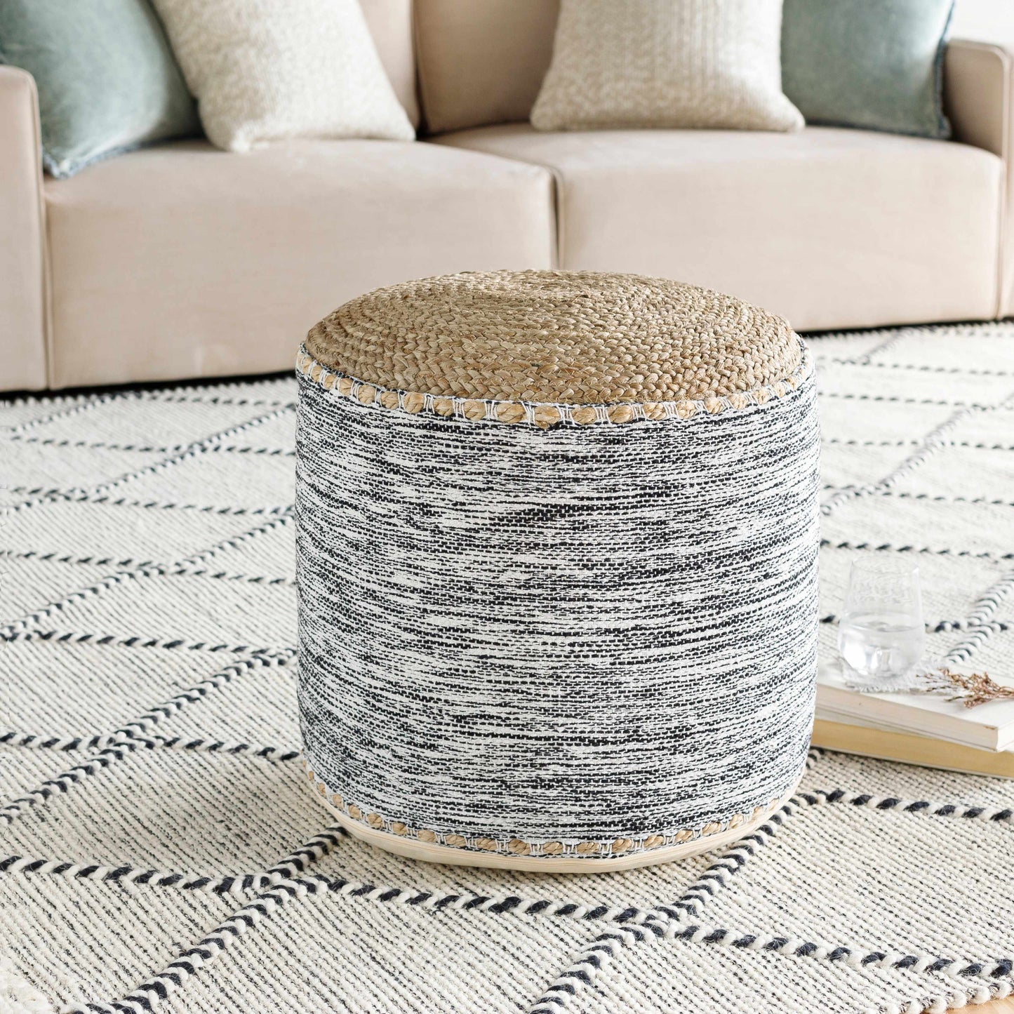 Lavenham Pouf-0