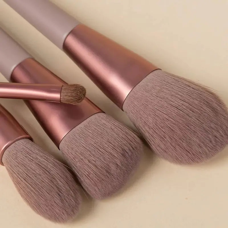 8-Piece Professional Cruelty-Free Makeup Brushes Set