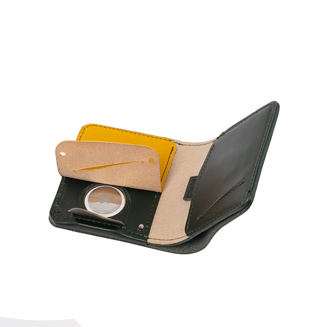 Leather AirTag Billfold Wallet 1.0-11