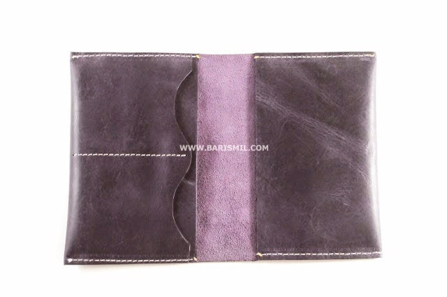 Leather Passport Cover & Holder-2