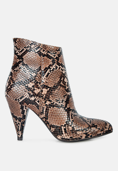 Lemon Tart Heeled Ankle Boots-5