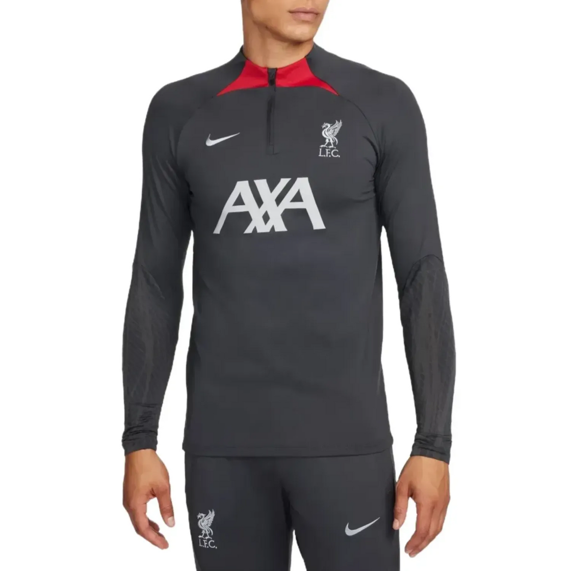 Liverpool FC dark grey training technical tracksuit 2024 - Nike-0