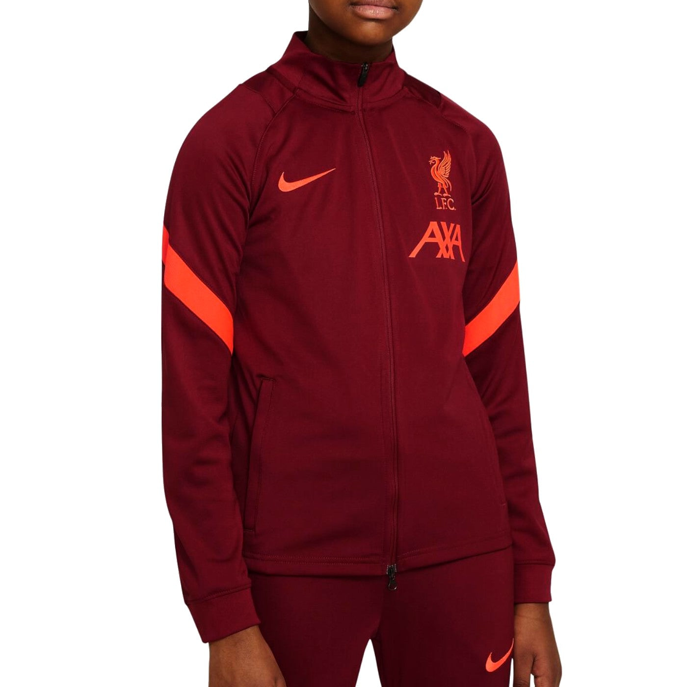 Kids - Liverpool training presentation Soccer tracksuit 2021/22 - Nike-0
