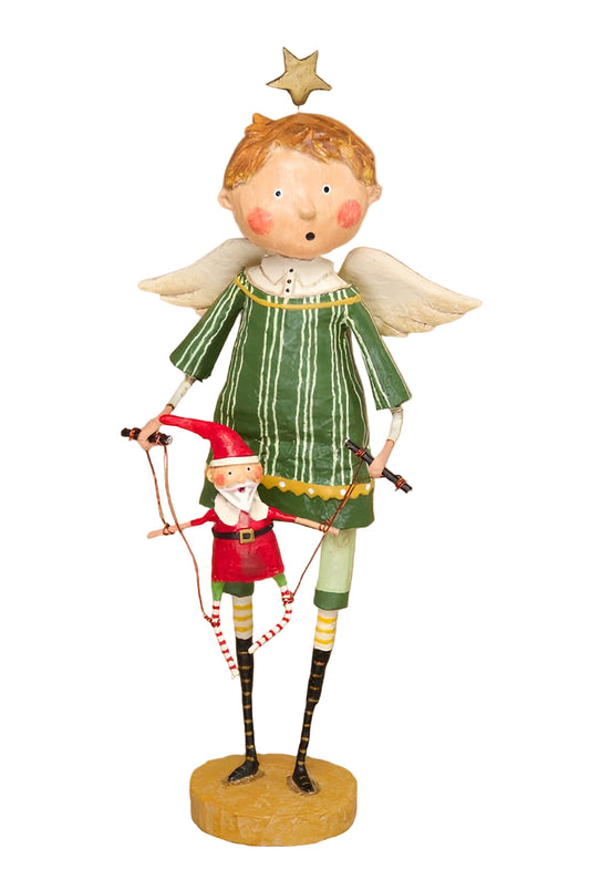 Christmas Puppeteer Angel by Lori Mitchell RETIRED-0